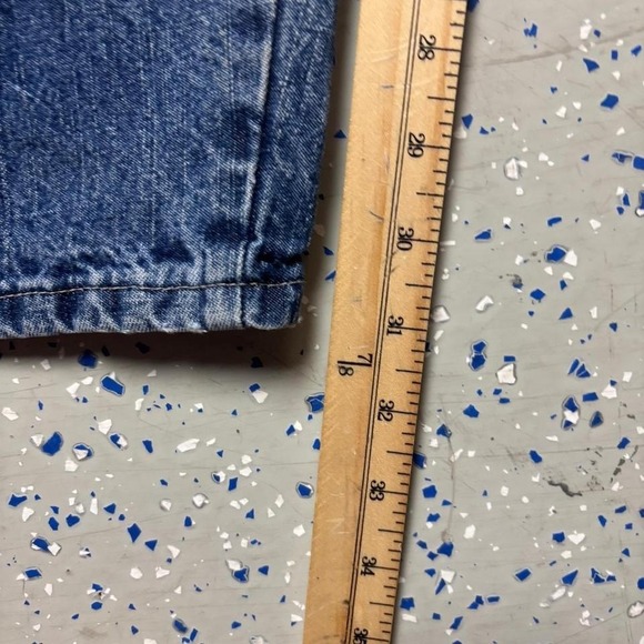 Wrangler Carpenter Jeans Mens 46x32 (46x31) Relaxed Fit Workwear Utility Denim - Picture 6 of 7